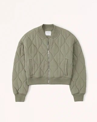 Onion Quilted Bomber