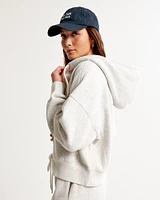 Essential Ribbed Sunday Hooded Full-Zip