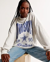 Dallas Cowboys Graphic Oversized Sunday Crew