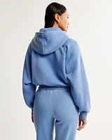 Shrunken Sunday Hooded Full-Zip