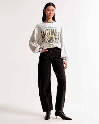 Jacksonville Jaguars Graphic Oversized Sunday Crew