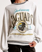 Jacksonville Jaguars Graphic Oversized Sunday Crew