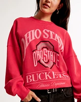 The Ohio State University Graphic Oversized Sunday Crew