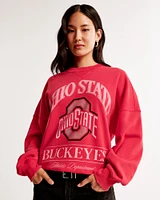 The Ohio State University Graphic Oversized Sunday Crew