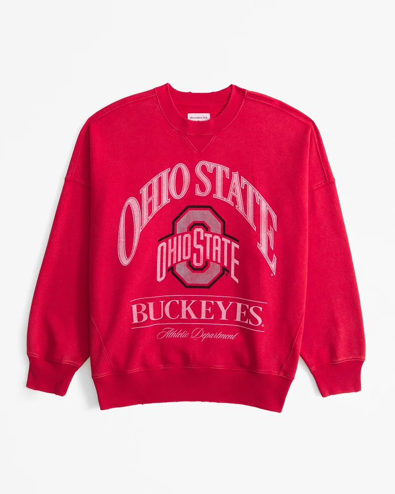 The Ohio State University Graphic Oversized Sunday Crew