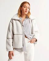 Sherpa Mockneck Full-Zip