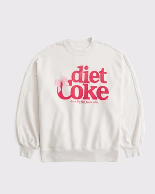 Diet Coke Graphic Oversized Sunday Crew