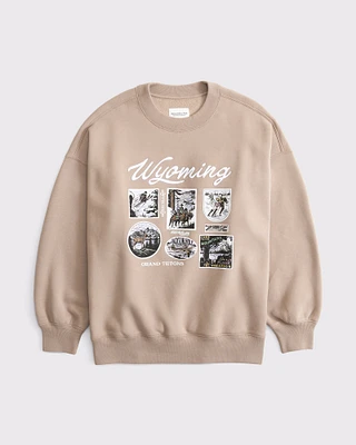Winter Destination Oversized Sunday Crew