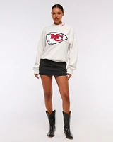 Kansas City Chiefs Sunday Mockneck Crew