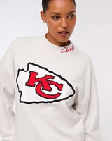 Kansas City Chiefs Sunday Mockneck Crew