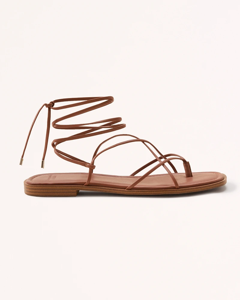 Strappy Flat Sandals