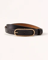 Oval Buckle Belt