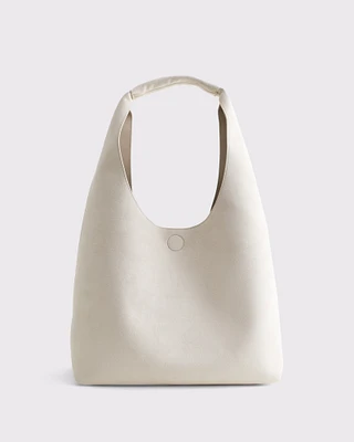 Vegan Suede Tote Bag