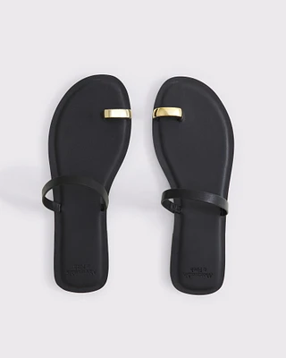 Toe-Loop Sandals