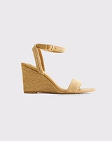 Ankle-Strap Wedge Sandals