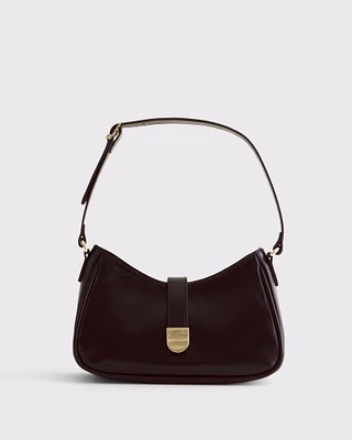 Vegan Leather Shoulder Bag