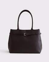 Belted City Tote Bag
