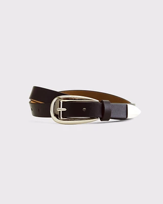 Americana Leather Ornamental Belt