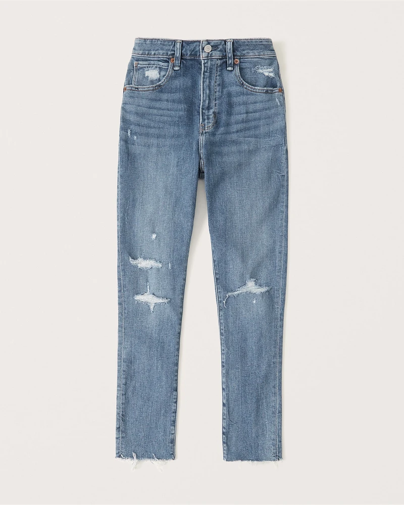 High Rise Super Skinny Ankle Jean