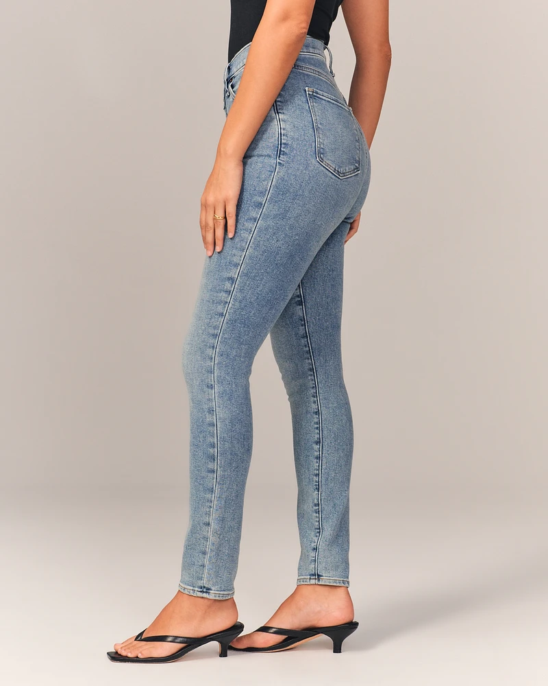 Curve Love High Rise Super Skinny Ankle Jean