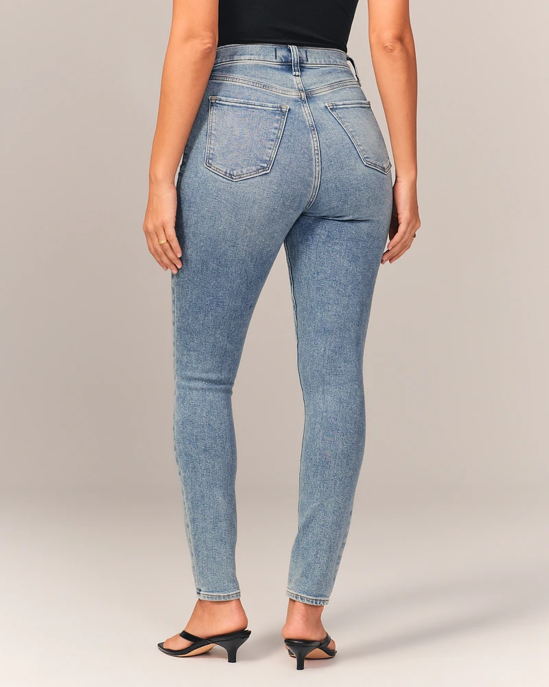 Curve Love High Rise Super Skinny Ankle Jean