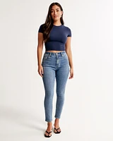 Curve Love High Rise Super Skinny Ankle Jean