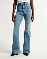 Ultra High Rise Stretch Flare Jean