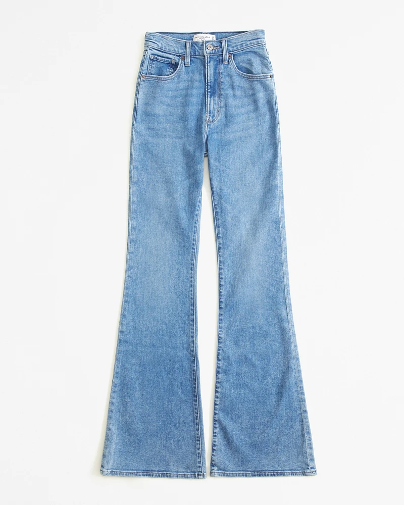 Ultra High Rise Stretch Flare Jean