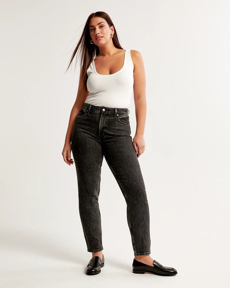 Curve Love High Rise Mom Jean