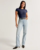 Curve Love Ultra High Rise 90s Straight Carpenter Jean