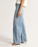 High Rise Wide Leg Jean