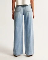 High Rise Wide Leg Jean