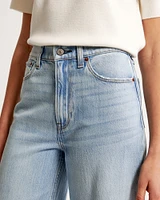 High Rise Wide Leg Jean