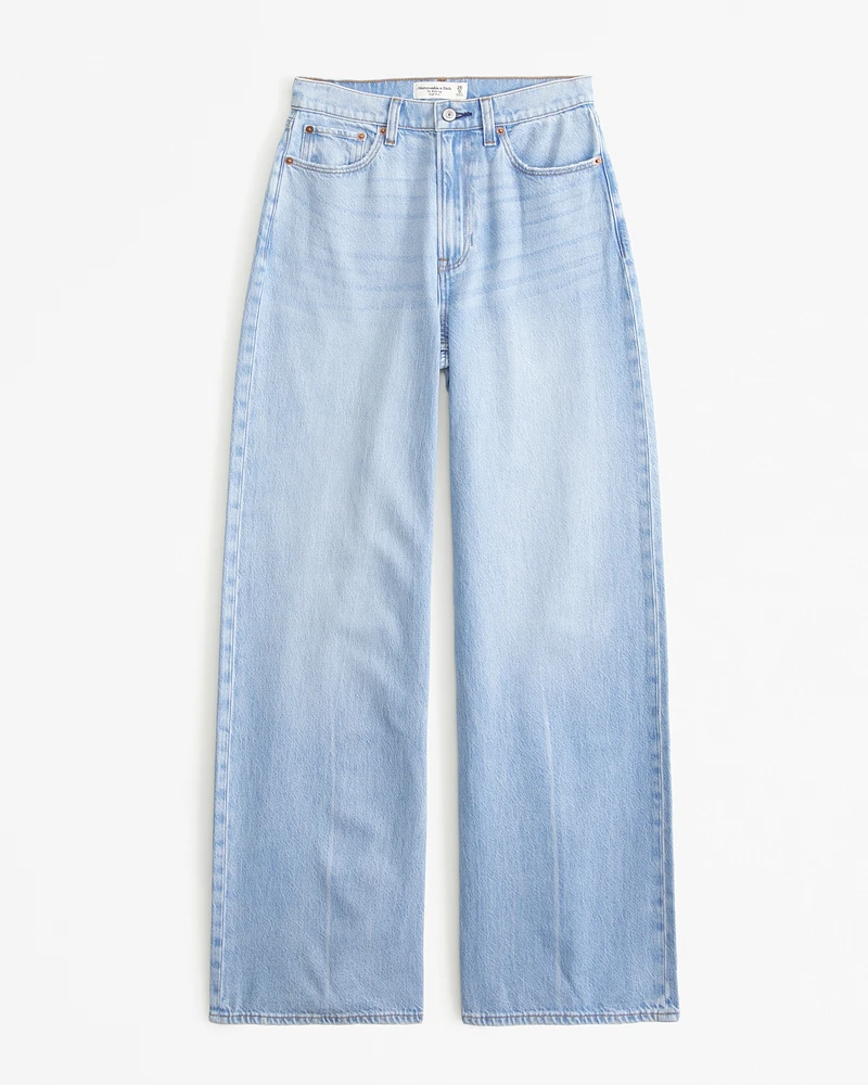 High Rise Wide Leg Jean