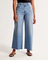 Curve Love High Rise Cropped Wide Leg Jean