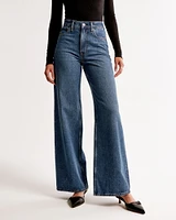 High Rise Wide Leg Jean