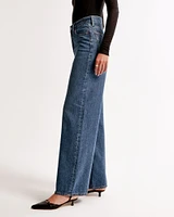 High Rise Wide Leg Jean