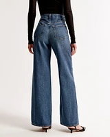 High Rise Wide Leg Jean