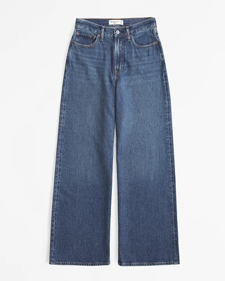 High Rise Wide Leg Jean