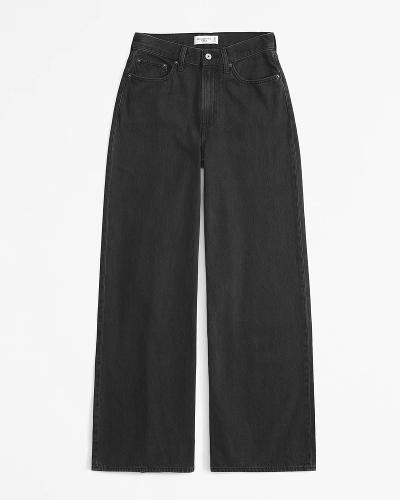 High Rise Wide Leg Jean