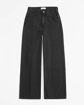 High Rise Wide Leg Jean