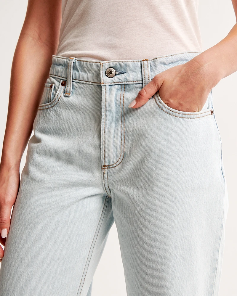 Low Rise Stacked Taper Jean