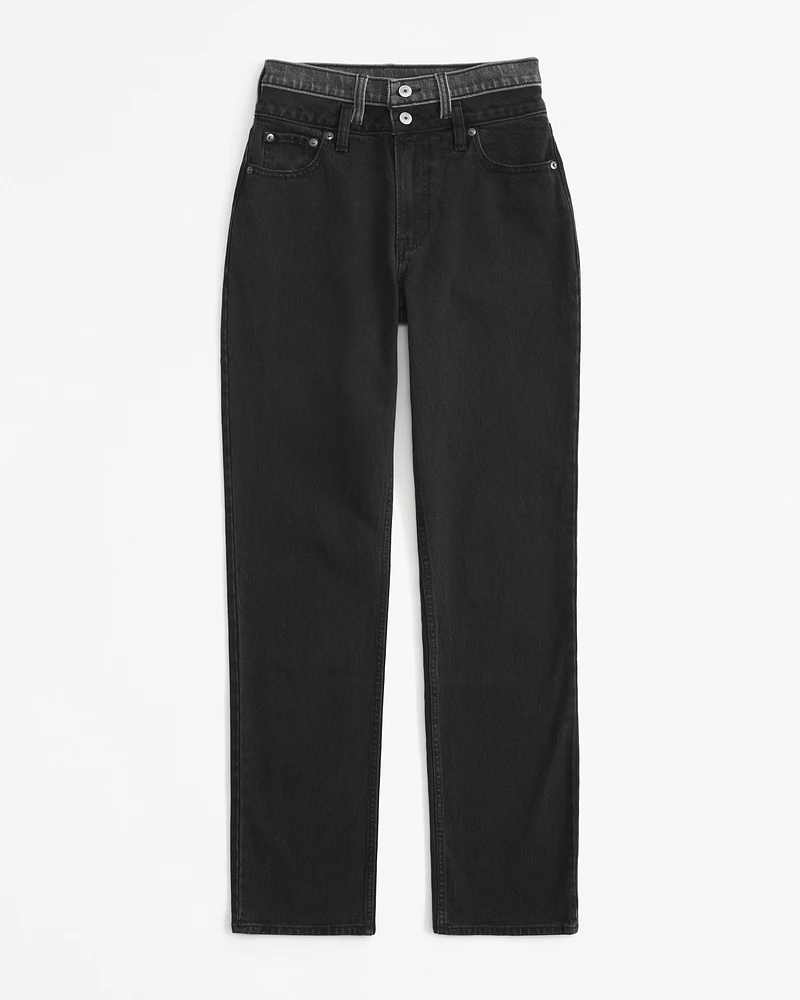 Curve Love Ultra High Rise 90s Straight Carpenter Jean