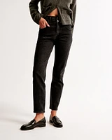 Ultra High Rise Ankle Straight Jean