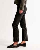 Ultra High Rise Ankle Straight Jean