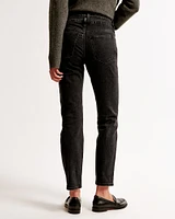 Ultra High Rise Ankle Straight Jean