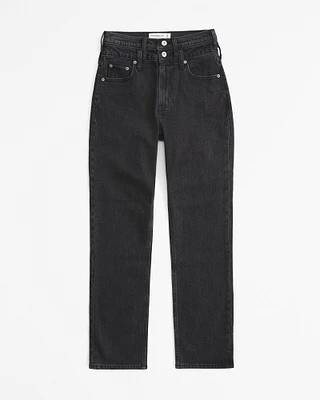 Ultra High Rise Ankle Straight Jean