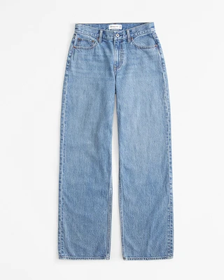 Mid Rise Loose Jean