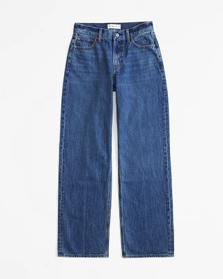 Mid Rise Loose Jean