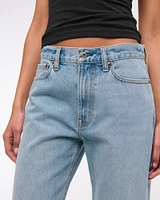 Mid Rise Baggy Bootcut Jean